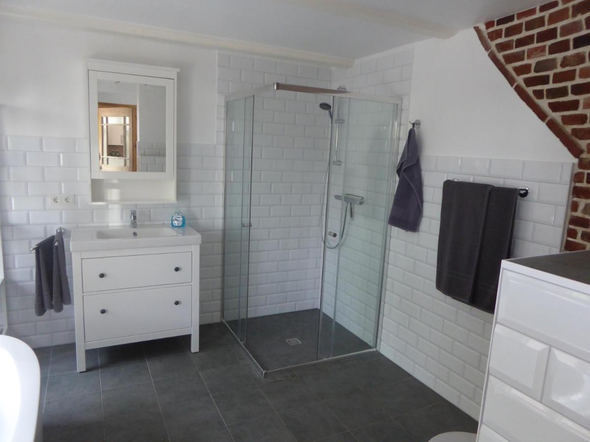 Ferienwohnung Elise Im Gulfhof Am Kanal Grossefehn Bagian luar foto