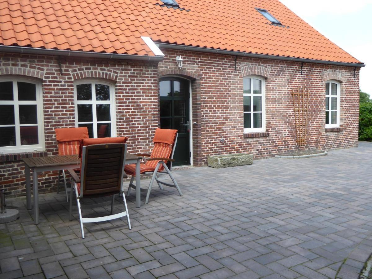 Ferienwohnung Elise Im Gulfhof Am Kanal Grossefehn Bagian luar foto
